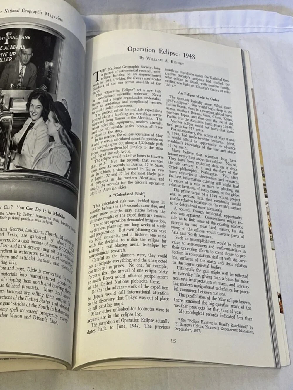 National Geographic March 1949 Vol 95 No 3 Vintage US South Industrial History